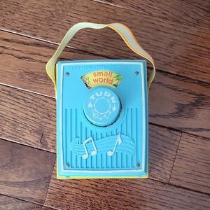 Vintage Fisher-Price 1977 Pocket Radio